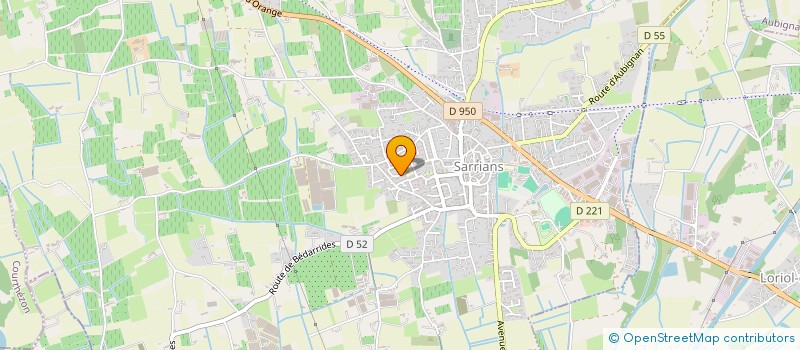 localisation de l'entreprise BLT à SARRIANS