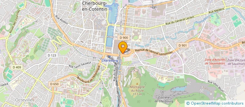 localisation de l'entreprise BLT ARCHES DE CHERBOURG  CHERBOURG-EN-COTENTIN