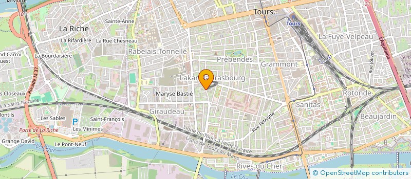 localisation de l'entreprise BLT GROUPE  SAVONNIERES