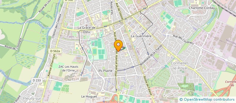localisation de l'entreprise BLT TRANSPORTS à IFS