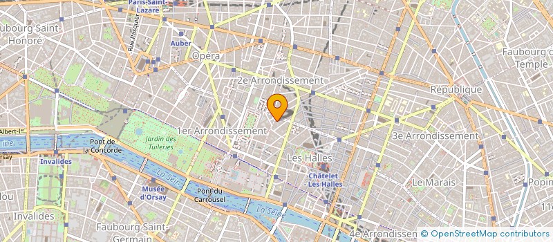 localisation de l'entreprise BLU CAPITAL à PARIS