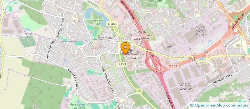 localisation de l'entreprise BLUCHER FRANCE à LISSES