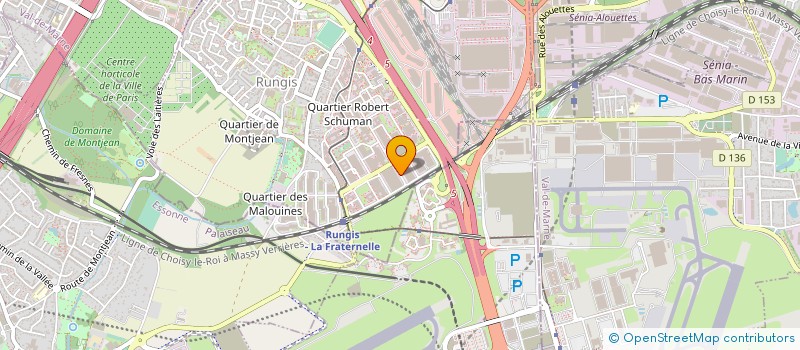 localisation de l'entreprise BLUE ATLANTIS à MONTREUIL