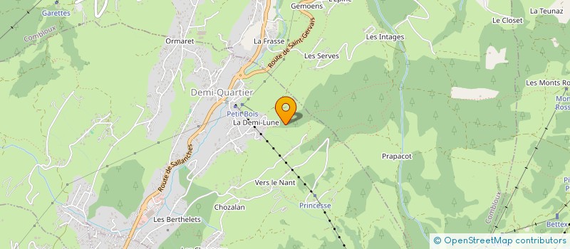 localisation de l'entreprise BLUE BELL  DEMI-QUARTIER