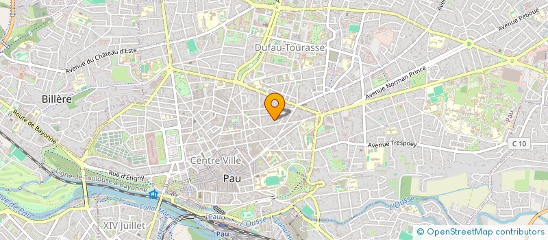 localisation de l'entreprise BLUE BELL WIN à PAU