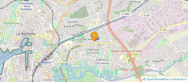 localisation de l'entreprise BLUE BIKE INNOVATION  LA ROCHELLE