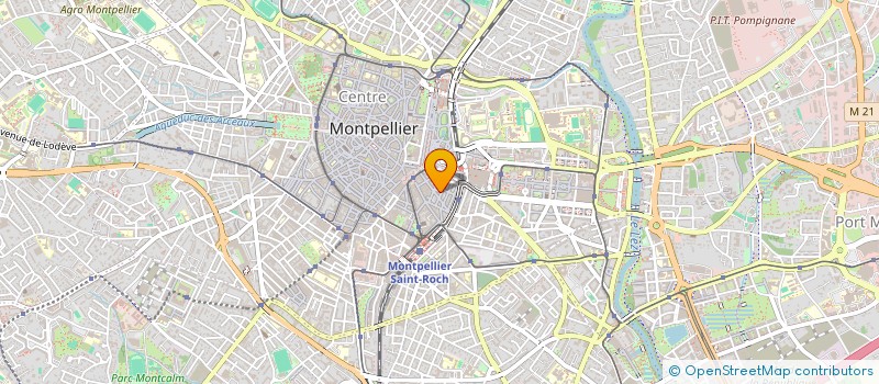localisation de l'entreprise BLUE BIRD à MONTPELLIER