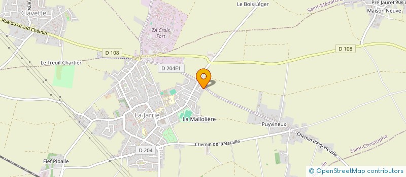 localisation de l'entreprise BLUE CACTUS VENTURE  LA JARRIE