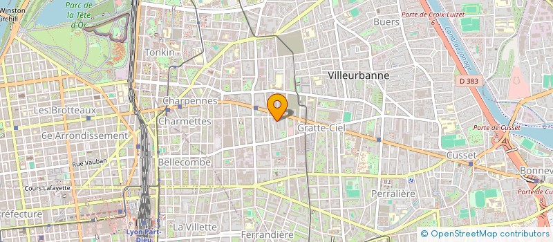 localisation de l'entreprise BLUE CAPSULE CORP  VILLEURBANNE