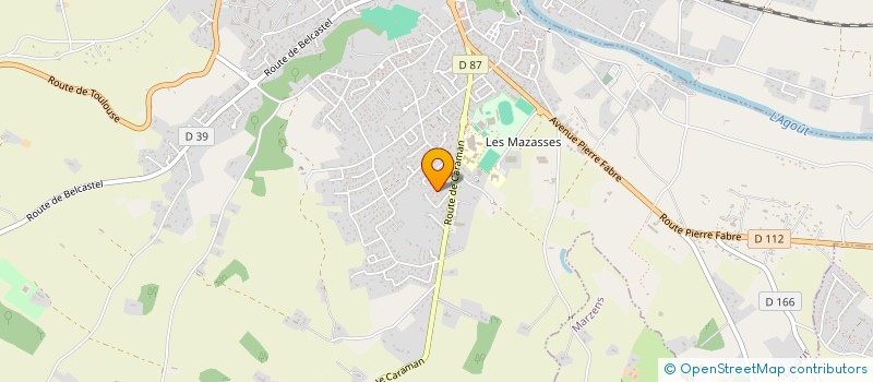 localisation de l'entreprise BLUE CASA CONSTRUCTIONS  LAVAUR