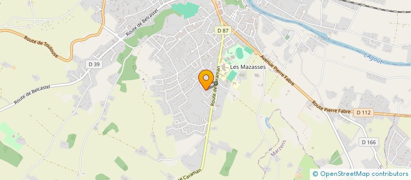 localisation de l'entreprise BLUE CASA GROUP  LAVAUR