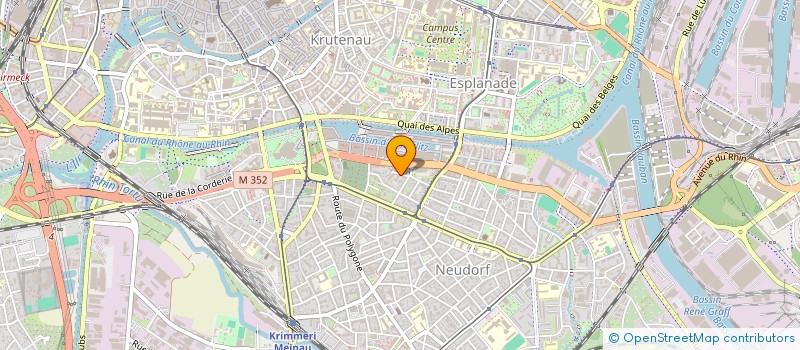 localisation de l'entreprise BLUE CAT PROD à STRASBOURG