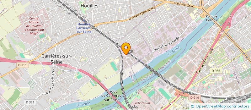 localisation de l'entreprise BLUE CLICK SOFTWARE  CARRIERES-SUR-SEINE