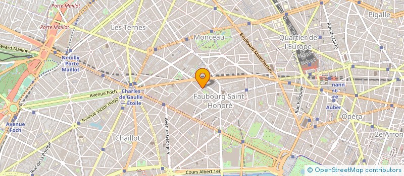 localisation de l'entreprise BLUE COAST AIRCRAFT LEASING (FRANCE) SARL  PARIS