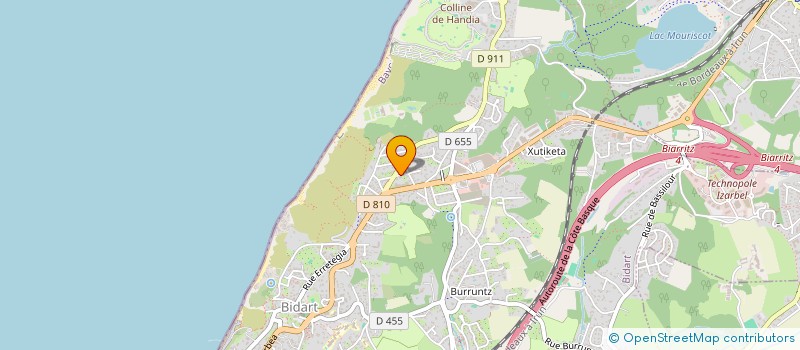 localisation de l'entreprise BLUE COAST IMMOBILIER  SAINT-JEAN-DE-LUZ