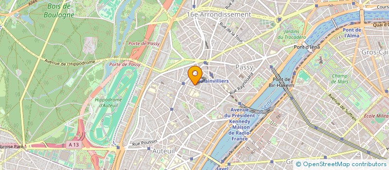 localisation de l'entreprise BLUE COMET CONSEIL  PARIS