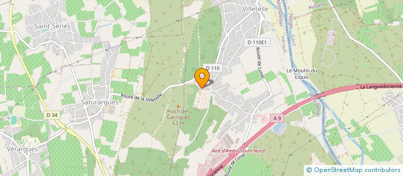 localisation de l'entreprise BLUE COMPAGNIE  VILLETELLE