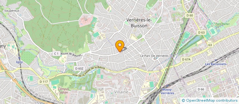 localisation de l'entreprise BLUE DAYZ à VERRIERES-LE-BUISSON