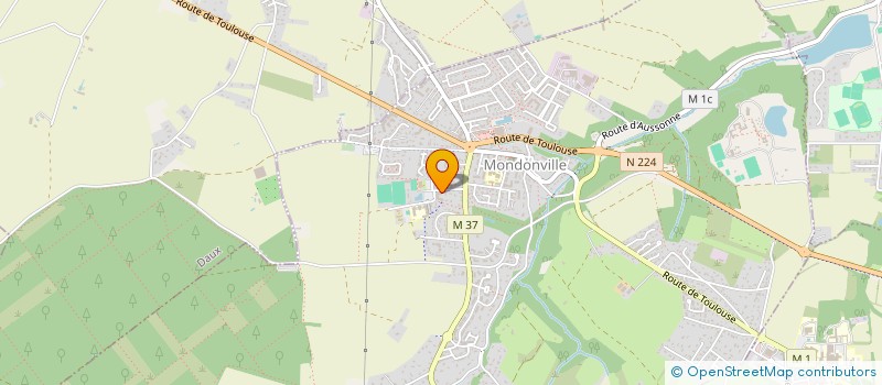 localisation de l'entreprise BLUE DIGITAL FORMATIONS  MONDONVILLE