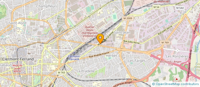 localisation de l'entreprise BLUE DNA COMPANION  CLERMONT-FERRAND