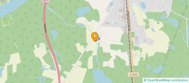 localisation de l'entreprise BLUE DOG  NOUAN-LE-FUZELIER