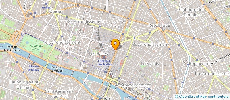 localisation de l'entreprise BLUE DOLPHIN TRAVEL à PARIS