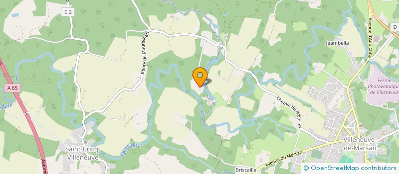 localisation de l'entreprise BLUE DREAM  SAINT-CRICQ-VILLENEUVE