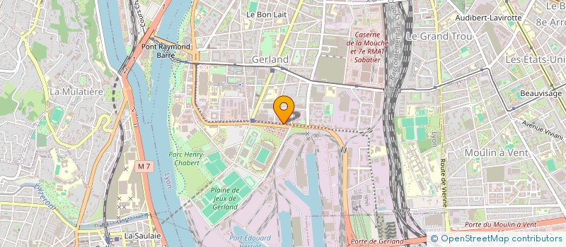 localisation de l'entreprise BLUE ENERFREEZE  LYON