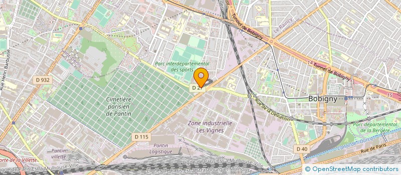 localisation de l'entreprise BLUE ENERGIE  PARIS