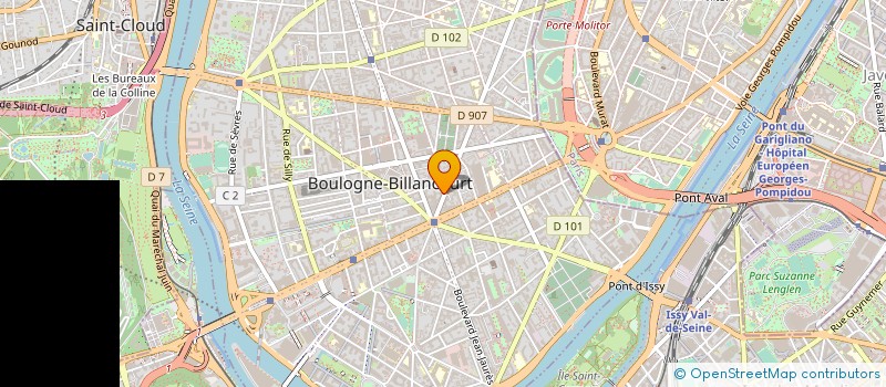 localisation de l'entreprise BLUE FLIGHT ASSOCIATES à BOULOGNE-BILLANCOURT