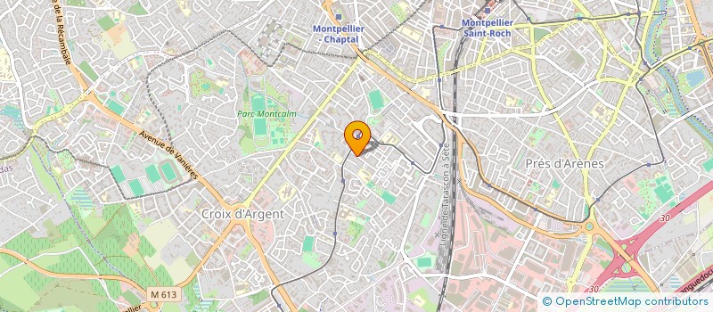 localisation de l'entreprise BLUE FLO à MONTPELLIER