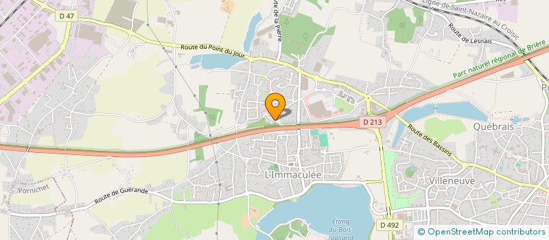 localisation de l'entreprise BLUE FRATERNITY  SAINT-NAZAIRE