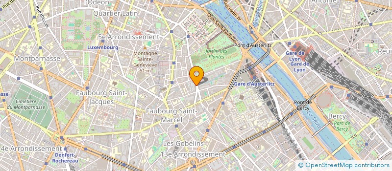 localisation de l'entreprise BLUE GARDEN  PARIS