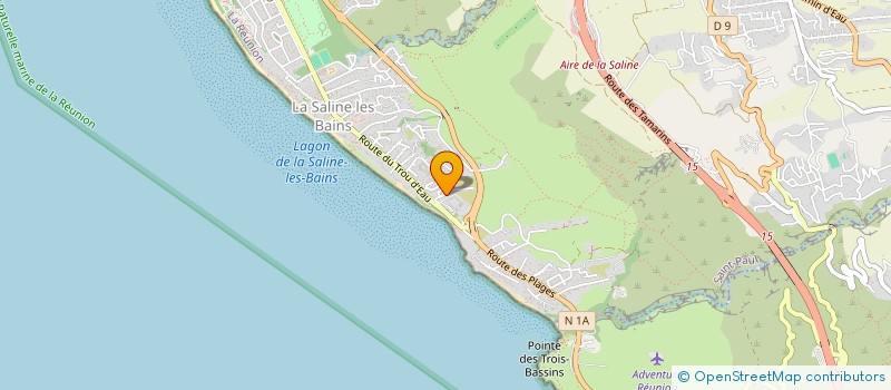 localisation de l'entreprise BLUE HORIZON  SAINT-PAUL