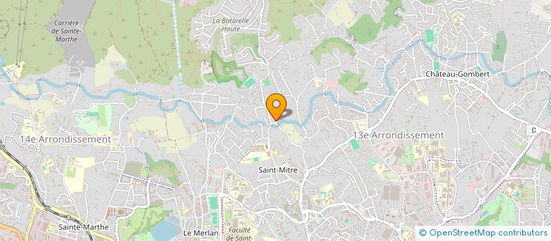 localisation de l'entreprise BLUE HORIZON  MARSEILLE