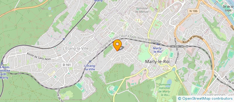 localisation de l'entreprise BLUE HORIZON CAPITAL  MARLY-LE-ROI