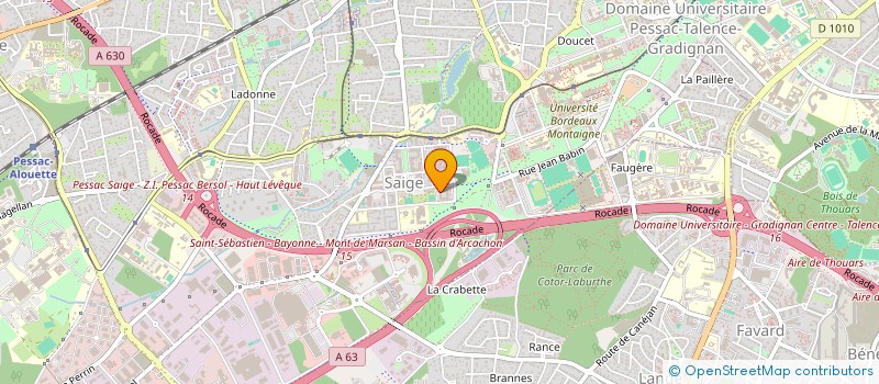 localisation de l'entreprise BLUE IMMO  PESSAC