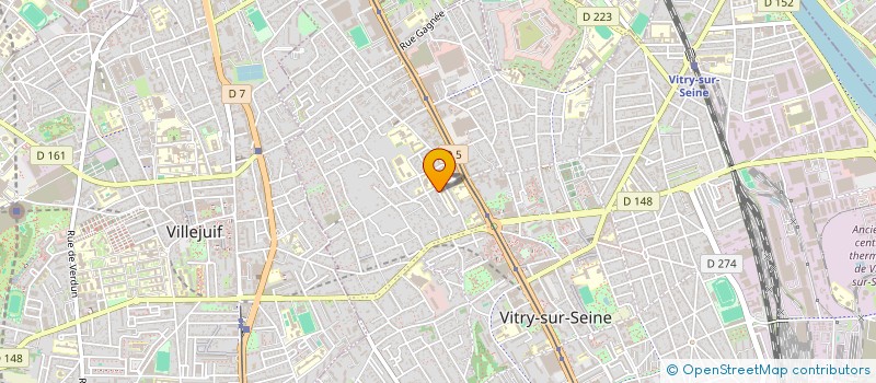 localisation de l'entreprise BLUE IMMO  VITRY-SUR-SEINE