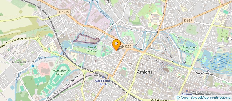 localisation de l'entreprise BLUE IN GREEN PARTNERS  AMIENS