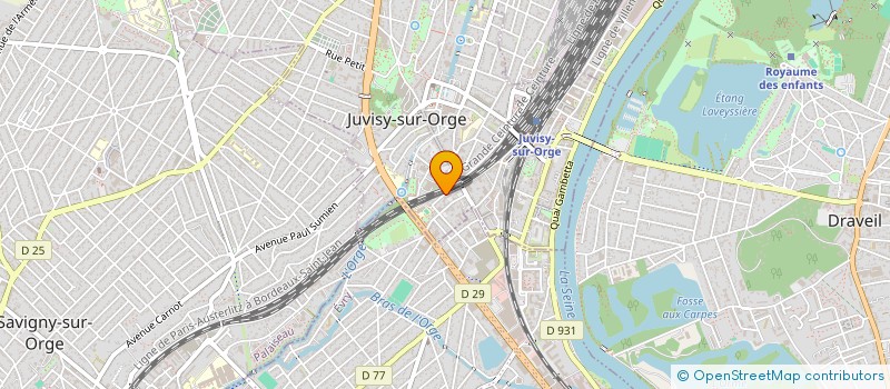 localisation de l'entreprise BLUE IN GREY à JUVISY-SUR-ORGE
