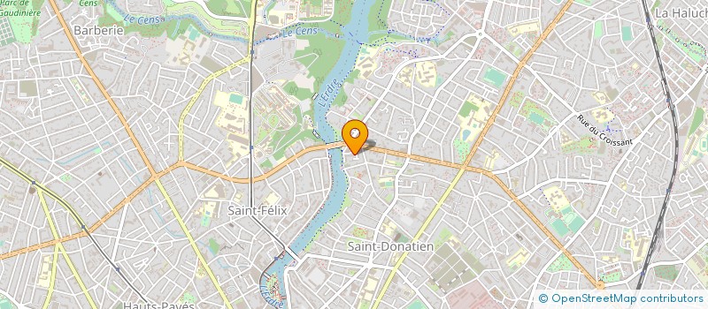 localisation de l'entreprise BLUE INNOV à NANTES
