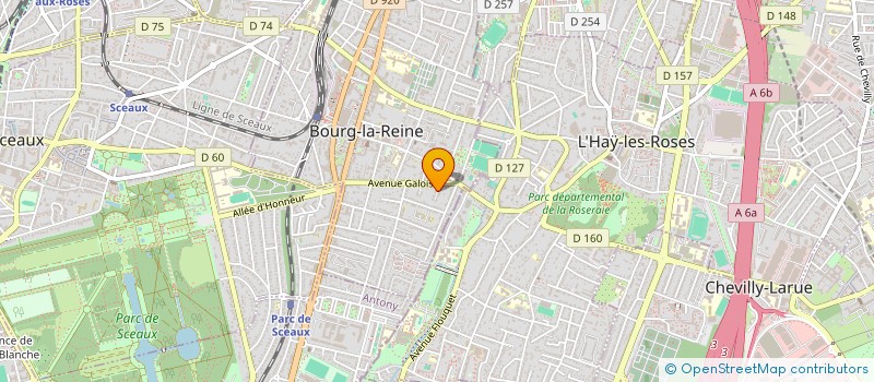 localisation de l'entreprise BLUE INSIGHT à BOURG-LA-REINE