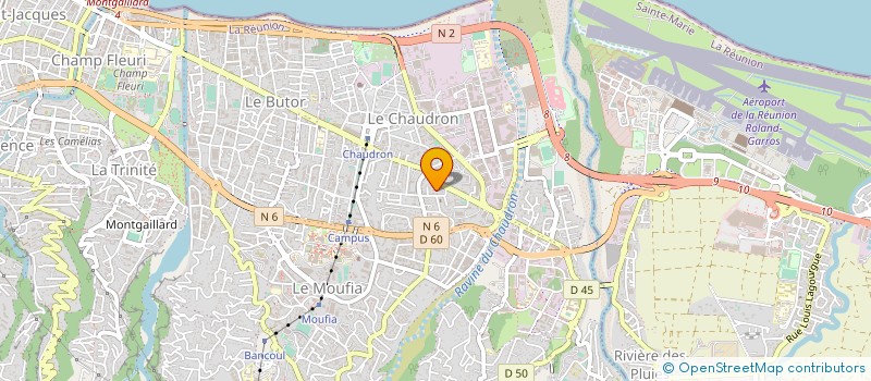 localisation de l'entreprise BLUE ISLAND STUDIOS  SAINT-DENIS