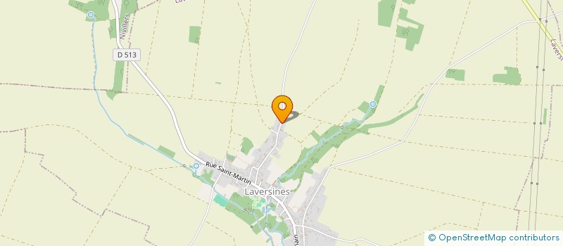 localisation de l'entreprise BLUE JACKALS ASSO 60  LAVERSINES