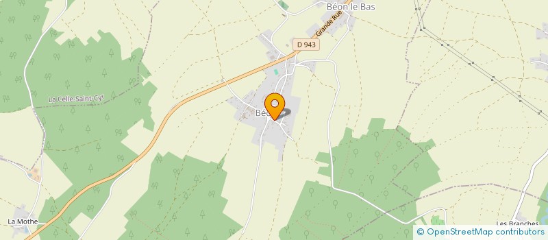 localisation de l'entreprise BLUE JAZZ  BEON