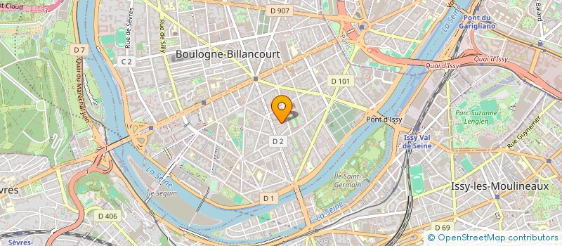 localisation de l'entreprise BLUE JEWEL à BOULOGNE-BILLANCOURT