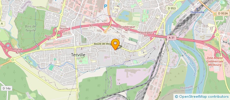 localisation de l'entreprise BLUE LAVAGE à TERVILLE