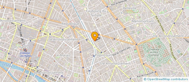 localisation de l'entreprise BLUE LEMON  PARIS