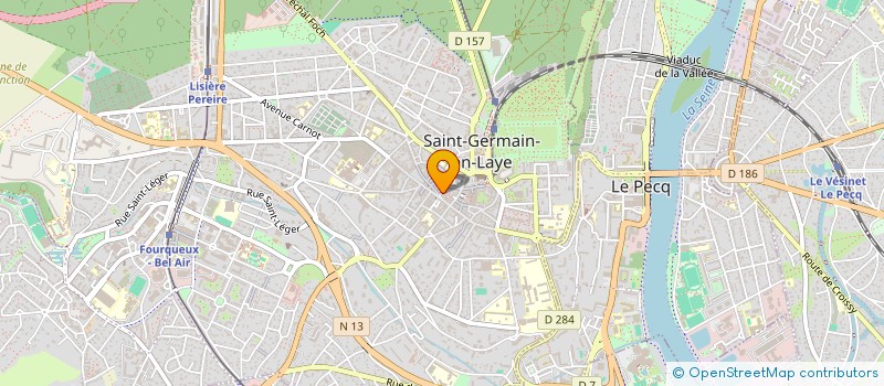 localisation de l'entreprise BLUE LOOK à SAINT-GERMAIN-EN-LAYE