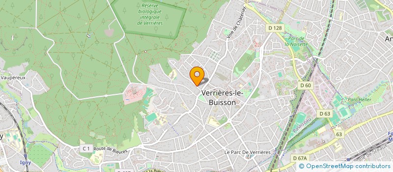 localisation de l'entreprise BLUE M&M'S à VERRIERES-LE-BUISSON